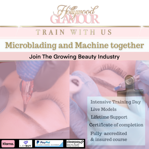 Microblading and Machine course together