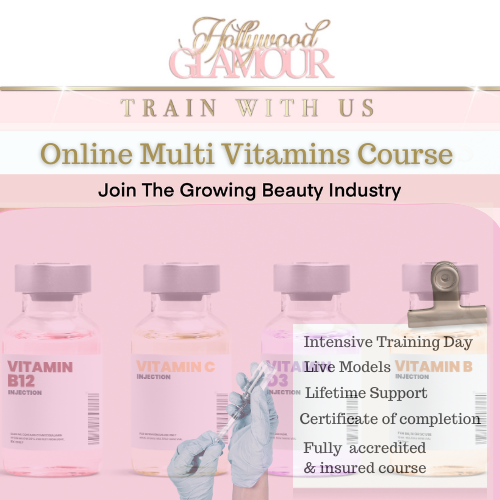 Multi-Vitamins Injections Online Course (Vitamin B12,C,D & Biotin)